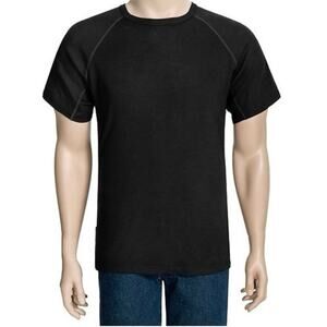 Mens Icebreaker Skin 200 Crewneck Tshirt Black Size XL EUC!